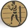 DISCO de 2,5 cm de Diámetro de BOXEO para medallas o Trofeos