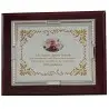 Placa Conmemorativa para Jubilación, Bodas o Eventos de Aluminio Pateada de 29x23 cm con Sublimación a todo color