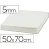 Pack de 10 unidades de Carton pluma liderpapel doble cara 50x70 cm espesor 5 mm
