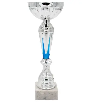 Trofeo Económico 4132 Color Plateado y Azul