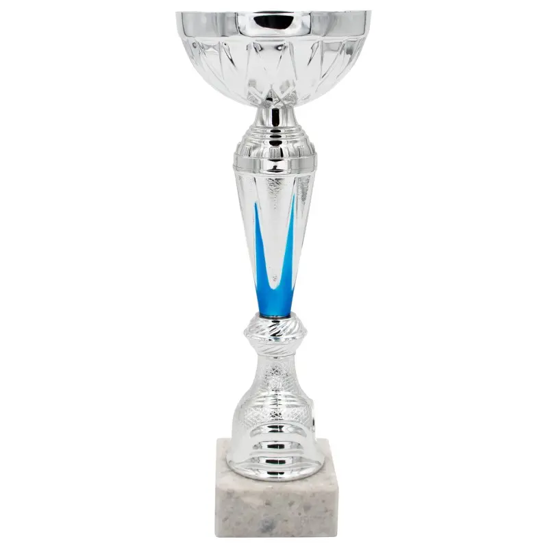 Trofeo Económico 4132 Color Plateado y Azul