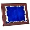 Placa Pergamino Aluminio Azul Tejano en varias medidas