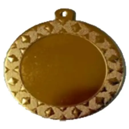 MEDALLA 4045 de 7 cm de diámetro de Oro, Plata o Bronce