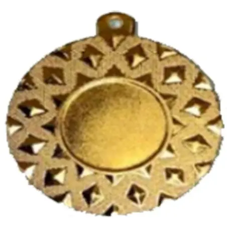 MEDALLA 4046 de 5 cm de diámetro de Oro, Plata o Bronce