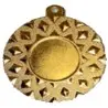 MEDALLA 4046 de 5 cm de diámetro de Oro, Plata o Bronce