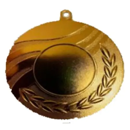 MEDALLA 4048 de 5 cm de diámetro de Oro, Plata o Bronce