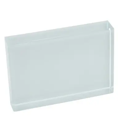 Trofeo Metopa de Cristal Rectangular Sublimable en caja Regalo 1,9 cm de grosor