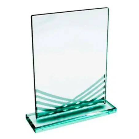 Trofeo Metopa de Cristal Rectangular