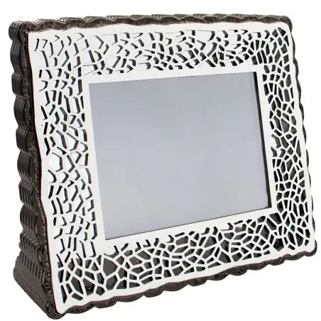 Placa de Resina de diseño portafotos de 27,5x32,5 cm con estuche