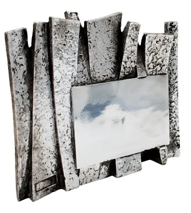 Placa de Resina de diseño portafotos de 25x21 cm con estuche