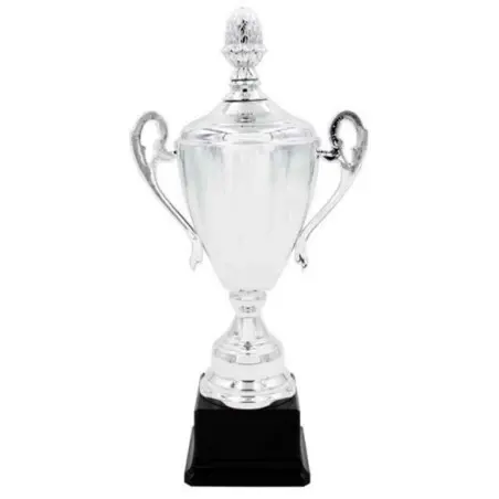 Trofeo Clásico de metal con Asas y tapa en varias medidas