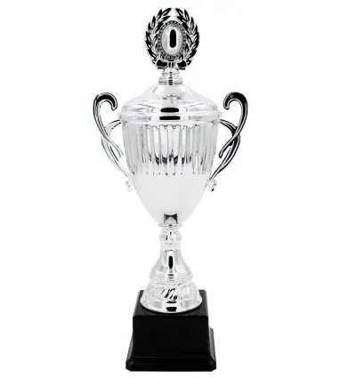 Trofeo Clásico 4221 de metal con Asas y tapa en varias medidas