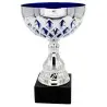Trofeo Copa Clásico Azul de metal en varias medidas
