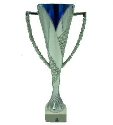 Trofeo Económico 4183 Color Plateado y Azul