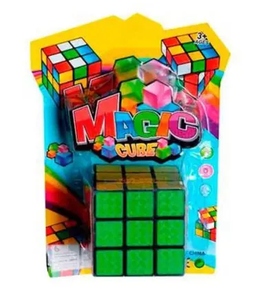 CUBO MÁGICO RUBIK EN DISPLAY