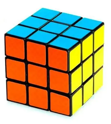 CUBO MÁGICO RUBIK EN DISPLAY