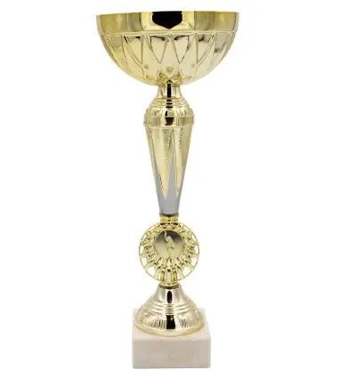 Trofeo Económico Dorado para poner disco de medallas