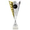 Trofeo Económico 4152 Color Plateado y dorado para poner disco de medallas